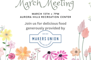 March Meeting and Newsletter